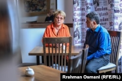 Mybera Kasumi, 66 vjeçe, është kryetare e Organizatës së Pensionistëve në Prishtinë.