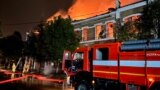 Пожар в абхазском Центральном выставочном зале