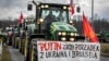 Акція протесту польських фермерів проти постачання продукції з України, лютий 2024 року