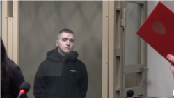 Осужденный на 12 лет по делу о госизмене житель Ростовской области. Фото: скриншот видеозаписи Краснодарского краевого суда 