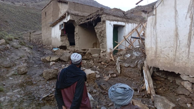حکومت طالبان: باران ها و سیلاب های اخیر جان حدود ۷۰ تن را گرفته است 
