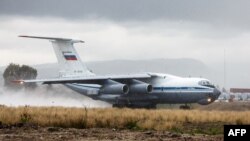 Орусиянын Ил-76 транспорттук учагы