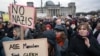 Protest u Berlinu protiv ekstremnodesničarske politike s natpisima "Ne nacistima" i "Svi ljudi su jednaki", 3. februar 2024.