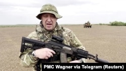  Лидерът на частната войска „ Вагнер “ Евгений Пригожин. 21 август 2023 година 