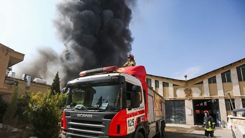 شش کارگر افغان در یک آتش سوزی در ایران به شدت مجروح شدند