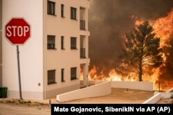 Požar u Grebaštici, kod Šibenika, 13. juli 2023.