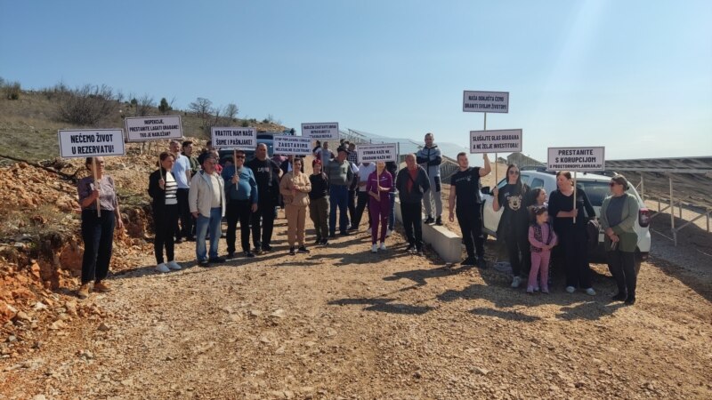 Novi protesti mještana protiv solarnih elektrana kod Mostara