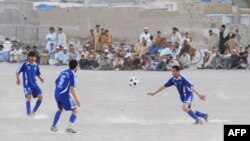 Pakistani youth play soccer in Quetta, Balochistan. (file photo)