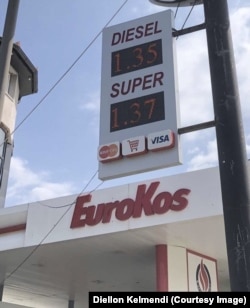 Çmimet në “EuroKos Petrol”.