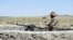 Security personnel of Pakistan's Frontier Corps stand guard in Balochistan Province.