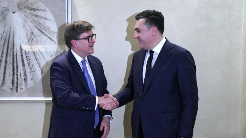 Глава МИД Грузии встретился с координатором США по санкциям О’Брайеном