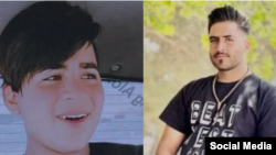 دفتر حقوق بشر سازمان ملل نیز سهشنبه گذشته در بیانیهای اعدام میلاد زهرهوند(راست) و حمیدرضا آذری را محکوم کرده بود