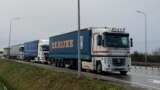 Poland - Polish farmers restarted a long-running blockade of the Medyk border crossing into Ukraine - screen grab