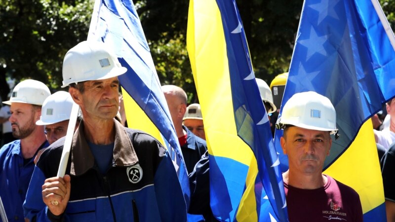 Bez dogovora sindikata i institucija, nastavlja obustava rada zeničkih rudara