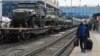 Поезд, рекламирующий российскую армию, Ростов-на-Дону