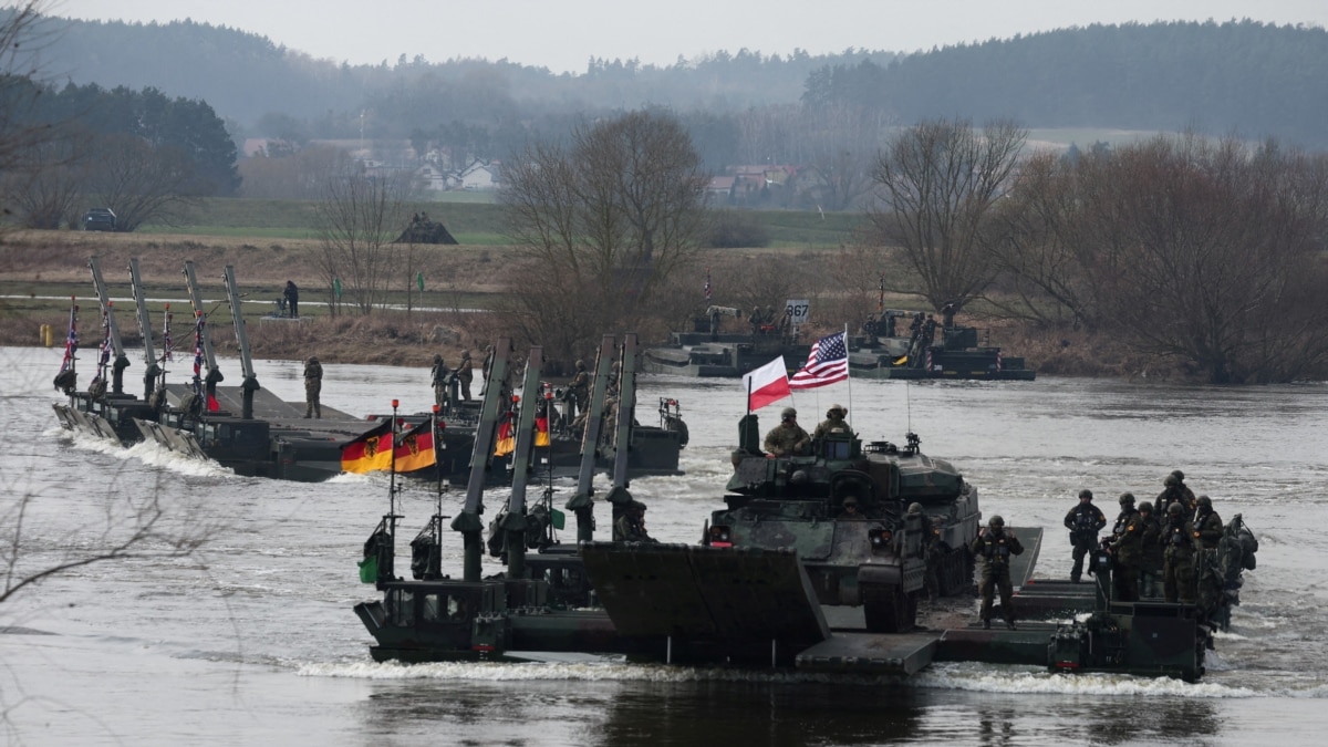 'Sending A Message': NATO Holds Major Military Exercise In Poland, Near ...