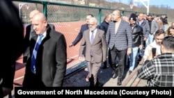 Премиерот Талат Џафери во посета на Липково.