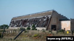 Старая загоризонтная РЛС «Днепр» на мысе Херсонес в Севастополе. Крым, июль 2021 года