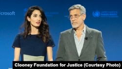 Джордж та Амаль Клуні – заcновники Фонду For Justice