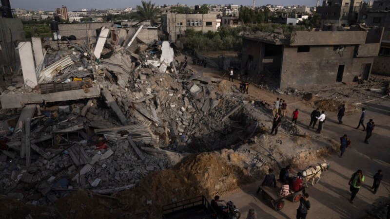Novi raketni napadi na Izrael, Izrael bombarduje Gazu