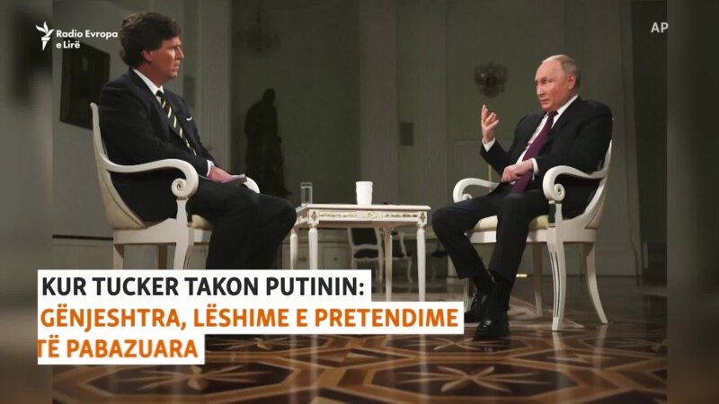 Kur Tucker takon Putinin: Gënjeshtra, lëshime e pretendime të pabazuara 