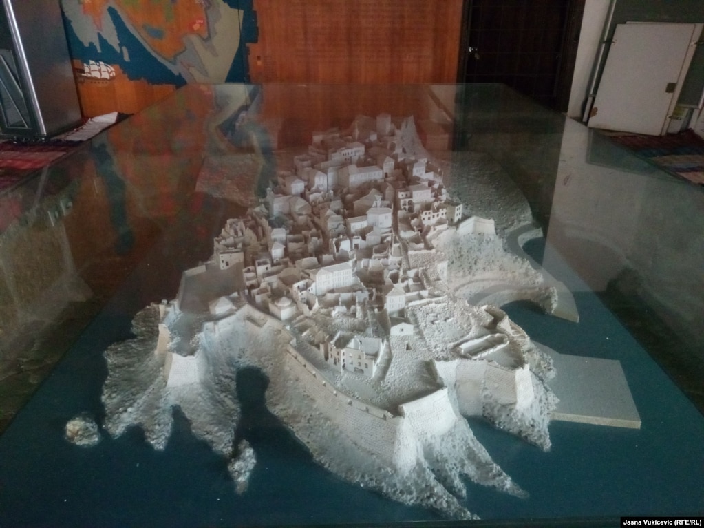 Modeli i qytetit të vjetër të Ulqinit. 15 dhjetor 2023.