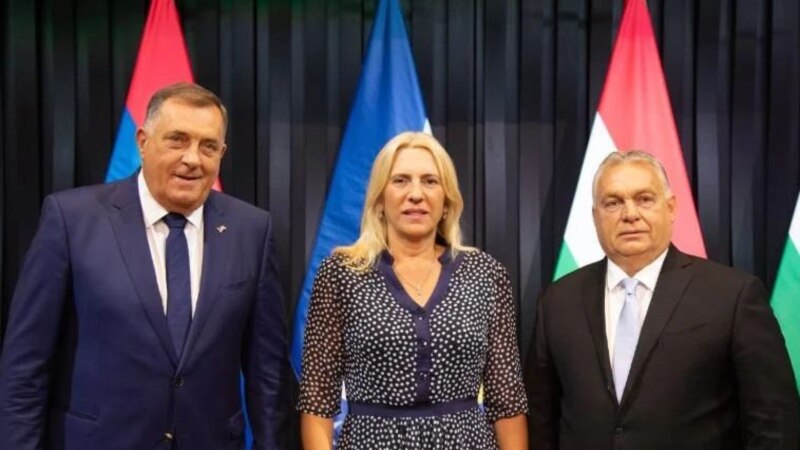 Dodik i Cvijanović se sastali sa Orbanom u Budimpešti