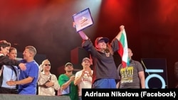 Адриана Николова - Печенката на финала на Световнотото първенство по бийтбокс в Берлин, 2023 г. 