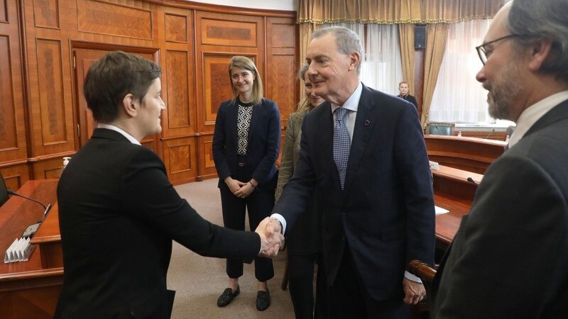 O'Saliven u Srbiji razgovarao kako rešiti zaobilaženje sankcija protiv Rusije