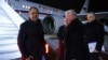 რუსეთის საგარეო საქმეთა მინისტრი სერგეი ლავროვი სკოპიეს აეროპორტში
