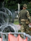 KFOR soldier in Leposavic - Kosovo