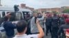 Ոստիկանությունը բերման է ենթարկում բողոքի ակցիայի մասնակիցներին, Երևան, 14-ը մայիսի, 2024թ.
