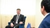 I dërguari i BE-së për dialogun Kosovë-Serbi, Mirosllav Lajçak, gjatë një takimi në Prishtinë me kryeministrin e Kosovës, Albin Kurti. Fotografi nga arkivi. 