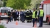 Полицаи, пожарникари и спешна помощ пристигнаха на мястото на инцидента до с. Аксаково, 16 май 2024 г. 