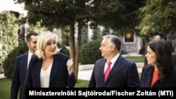 Marine Le Pen, Orbán Viktor és Novák Katalin 2021 októberében Budapesten: eljött az idő a jobboldali fordulatra?