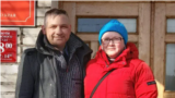 Алексей Ухов у здания суда