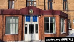 Здание специализированного суда по уголовным делам в Уральске. 23 января 2024 года