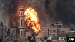 Izraelski napad na grad Rafah na jugu Pojasa Gaze, 20. decembra 2023.