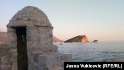 Budva, zidine Starog grada 