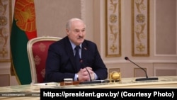 Belarusian strongman Alyaksandr Lukashenka (file photo)