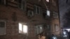  Упавшая стена дома на Нариманова в Ростове до полного обрушения подъезда 