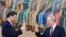 Кинескиот лидер Си Џинпинг и рускиот претседател Владимир Путин на мартовскиот самит во Москва