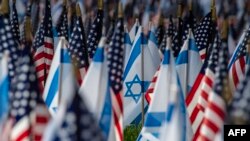 Флаговете на Израел и САЩ. Снимката е илюстративна.