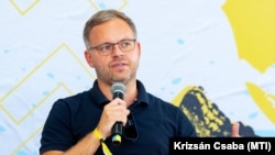 Balaž Orban, politički direktor premijera, na Tranzit festivalu u Tihanju, 23. avgusta 2024. godine.