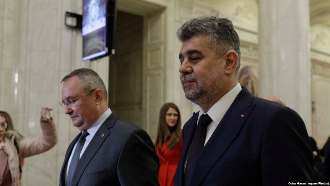 Nicolae Ciucă și Marcel Ciolacu, ambii posibili candidați la alegerile prezidențiale, nu se mai înțeleg pe ziua alegerilor.