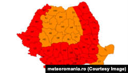 Pe 13 și 14 iulie sunt prognozate temperaturi care vor atinge 41 de grade Celsius.