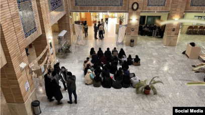 Students At Tehran s Beheshti University Strike Over Tightened