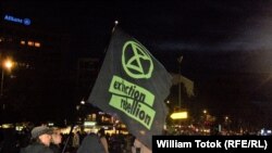 Manifestaţie a organizaţiei Extinction Rebellion la Berlin