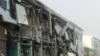 Последствия атаки беспилотника на общежитие "Алабуга Политех"
