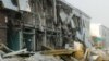 Ruine în urma atacului asupra întreprinderii din Alabuga, Tatarstan, 2 aprilie 2024